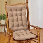 Collections Etc Quilted Cushion - Perfect For Rocking Chairs Beige. Fixed Price $40.00.