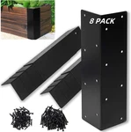 8 Pcs Raised Garden Bed Corner Brackets For 12''-24'' Flower Vegetable Furniture. Fixed Price $48.99.