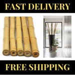 New Backyard X-scapes Natural Bamboo Poles Sticks 1 In. 8 Ft (25-PACK/BUNDLED). Fixed Price $180.95.