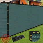 Phepetroll X 50FT Privacy Screen Fence Green Heavy Duty Mesh Fencing Shade .... Fixed Price $57.99.