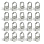 1-7/8 In. Chain Link Fence Silver Galvanized Steel Eye Top Rail Cap For Line Pos. Fixed Price $134.25.