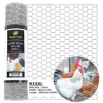 18" X 150 Ft Galvanized Poultry Net Best Metal Mesh Fencing Chicken Wire 2" Hole. Fixed Price $34.00.