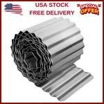 6X50/10X20/12X20FT Flexible Galvanized Steel Lawn Edge For Raised/flower Bed Diy. Fixed Price $35.11.