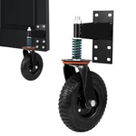 Gate Wheel 8IN Heavy Duty Spring-loaded Caster For Wooden Metal 600LBS. Fixed Price $44.97.