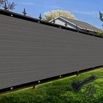 Artpuch Privacy Fence Screen Dark Grey Customized Outdoor Mesh Panels For Backya. Fixed Price $218.17.