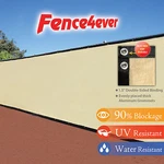 Tan Beige 8'X50' Privacy Fence Windscreen Shade Cover Mesh Fabric. Fixed Price $88.99.