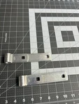 Nos 2-PACK Lot National Hardware N131-060 Hinge Strap 6" Zinc. Fixed Price $11.24.