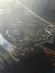 Solid Wrought Iron Scroll. Fixed Price $18.00.