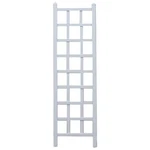 Dura-trel Providence 22 X 75 Inch Pvc Vinyl Outdoor Garden Patio Trellis, White. Fixed Price $69.99.