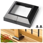 Aecxm 12PK 4X4IN Black Deck Post Base Cover. Fixed Price $197.89.