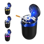 Bwbwnd Car Ashtray With Lid, Detachable Stainless 3.9 X Inches, Blue. Fixed Price $10.22.