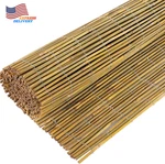 4FT X 8FT Natural Bamboo Fence Outdoor Rolled Fencing For Garden Backyard. Fixed Price $108.43.