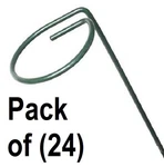 Panacea 89325 1-1/4" X 18" Green Single Loop Metal Plant Support Stakes 24 Pk. Fixed Price $48.93.