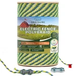Electric Fence Polybraid 1/4" Rope (305M) - 6 X Tinned Copper. Fixed Price $155.94.