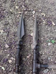 Vintage Antique Cast / Wrought Iron Fence Wall Post Finial Fleur De Lis. Fixed Price $85.00.