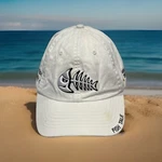Fish Tale Seafood Feeding Frenzy Madison Connecticut Lenny & Joes Baseball Cap. Fixed Price $9.86.