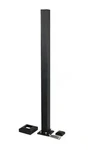 Westbury Kit, Black, Fine Texture 2" 53" Includes Post, Flair, Cap. Fixed Price $40.00.