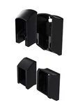 Peak Aluminum 3" H X 2" W Matte Black Deck Railing Stair Bracket Kit. Fixed Price $30.39.