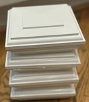 Fiberon Armorguard 4X White New England Plastic Beveled Post Sleeve CAP-QTY:4. Fixed Price $38.00.