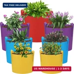 Litlandstar 7 Pack Multicolor Grow Bags, Thickened Nonwoven Plant Fabric Pots Wi. Fixed Price $31.23.