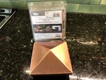 Maine Ornamental Post Point 4X4 Cap Polished Copper. Fixed Price $9.99.