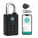 Heavy Duty Fingerprint Padlock With Key, Smart Gate Keypad, Keyless.... Fixed Price $84.56.