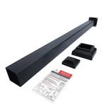 3 In. X 42 Black Powder Coated Aluminum Deck Post Kit. Fixed Price $59.95.