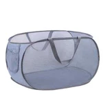 Lvxinli Foldable Mesh Laundry Hamper, Gray, Portable, Durable, With Strong Ha.... Fixed Price $15.94.