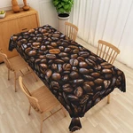Coffee Beans Tablecloths With Roasted Rectangle Water.... Fixed Price $38.55.