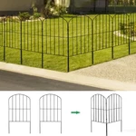 25 Pack Garden Fence Panel Animal Barrier Landscape Edging Metal Wire Fencing. Fixed Price $45.99.