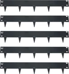 16.7' Metal Garden Edging 5-PACK Steel Border For Landscaping Gray. Fixed Price $156.99.