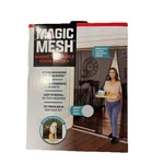 Magic Mesh Hands Free Magnetic Double Screen Door French & Sliding 75 X 83. Fixed Price $19.95.