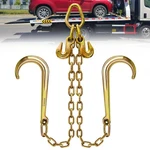 Senkeyfe G80 Tow Chain Bridle 15" G70 J Hooks Grab 3/8" 2FT Heavy Duty. Fixed Price $82.42.