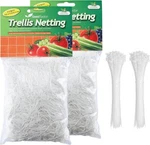 Seedfactor Plant Trellis Netting Garden Heavyduty Polyester Grow +squaremesh. Fixed Price $11.24.