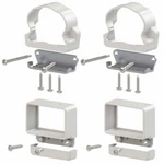 Line Kit Vinyl Railing Stair Brackets Veranda Traditional (4PCK). Fixed Price $16.40.