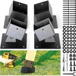 201 Stainless Steel Swing Set Anchor Leveling Kit, Base Brack. Fixed Price $183.99.