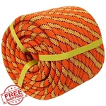 Crayza 1/2" X 50FT Double Braid Polyester Arborist Rope Orange. Fixed Price $44.99.
