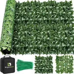 Bdusxyz Artificial Ivy Privacy Fence Screen 60X100IN Hedges Wall Faux Uv-anti. Fixed Price $60.81.