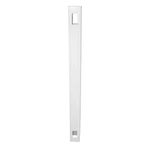 5 In. X 8 Ft. White Vinyl Fence Line Post. Fixed Price $40.06.
