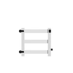 3-RAIL Post And 4 Ft. X White Vinyl Walk Gate Kit Fence. Fixed Price $493.52.