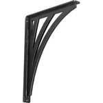 Ekena Millwork BKTM01X12X15SNE D Nevio Wrought Iron Bracket. Fixed Price $134.45.