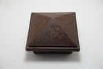 Trex Deck Woodland Brown Pyramid Post Sleeve Cap 3.5 Inside Meas.. Fixed Price $25.00.
