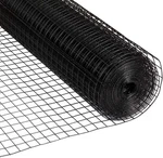 Fencer Wire 16 Gauge Black Vinyl Coated Welded Mesh Size 4 Ft. X 50. Fixed Price $115.99.