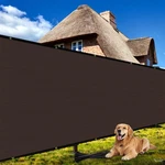 Shade&beyond 6 X 50 Fence Privacy Screen Heavy Duty 170 Gsm Fencing Mesh. Fixed Price $74.09.