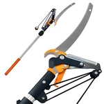 Garcare 2 1 Pole Saw For Tree Trimming & Pruner Extendable 4.8-6.9FT. Fixed Price $99.99.