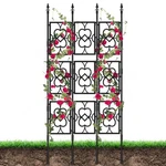 80" Garden Trellis For Climbing Plants, Kalolary Screen Frame F.... Fixed Price $79.86.