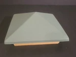 Maine Ornamental Victoria Green High Point 6 X Post Cap Pine Pyramid. Fixed Price $24.00.