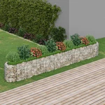 Gabion Raised Bed Galvanized Iron 157.5"X19.7"X19.7. Fixed Price $190.43.