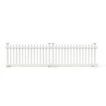 Zippity Outdoor Products Fence Panel Kit Portable White Vinyl 4 Ft. (2 Pack). Fixed Price $97.74.