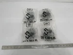 (100) Chicago Heights Steel Galvanized T-post Wire Fence Clip Sealed (y). Fixed Price $20.90.